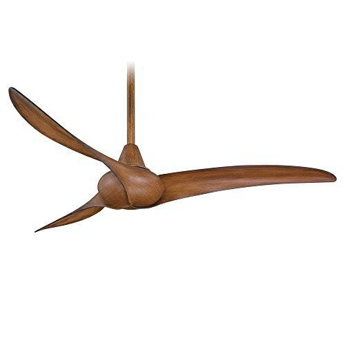 Minka-Aire F843-DK Wave Distressed Koa 52-Inch Ceiling Fan with Remote Control by Maxim Lighting