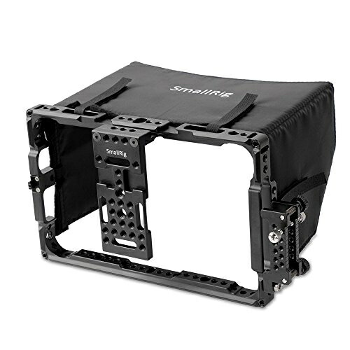 SmallRig Atomos 7モニターケージ マットボックス装備 軽量 取付便利 耐久性 耐食性-2008
