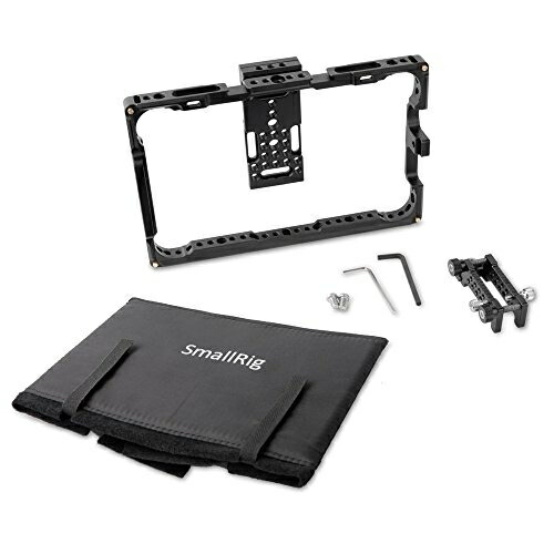 SmallRig Atomos 7モニターケージ マットボックス装備 軽量 取付便利 耐久性 耐食性-2008_1