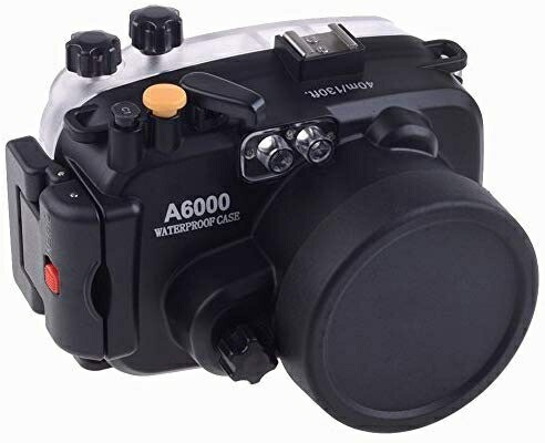 節約術購入】 Meikon 40M 防水ハウジングケース for Sony A6000 Camera