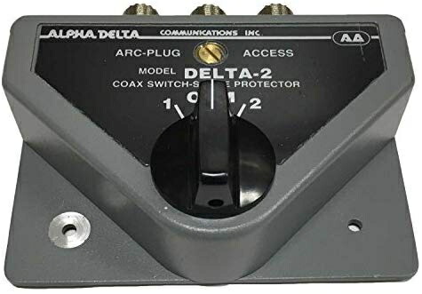 （アルファデルタ） ALPHA DELTA COAXIAL SWITCH 2回路 同軸切替器