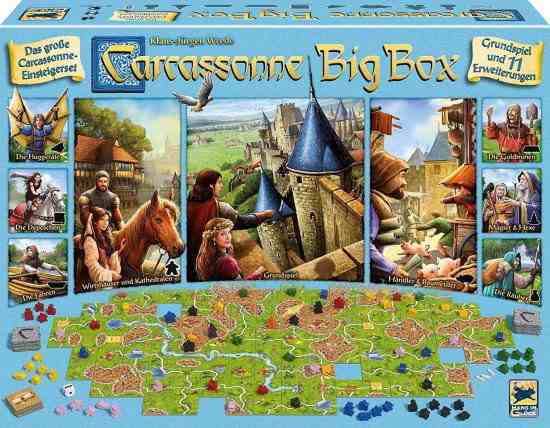 Carcassonne Big Box 2017 カルカソンヌ ビッグボックスの通販はau PAY