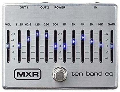 MXR/M108S TEN BAND EQ 10バンドグラフィックイコライザー