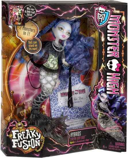 [モンスターハイ]Monster High Freaky Fusion Sirena von Boo Doll BJR42の通販は
