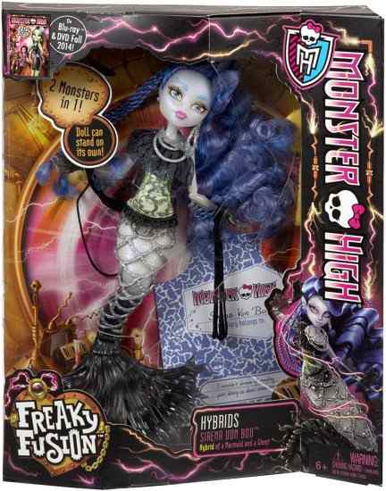 [モンスターハイ]Monster High Freaky Fusion Sirena von Boo Doll BJR42の通販は