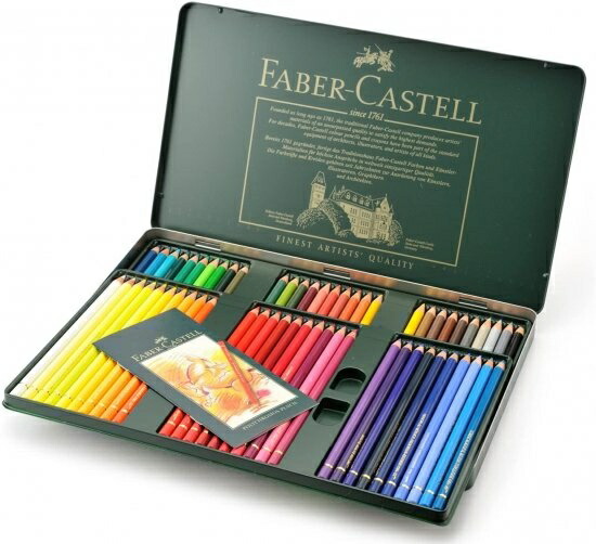 ファーバーカステル ポリクロモス 60色 色鉛筆 缶入り 【公式通販】