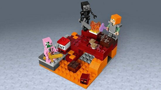 LEGO Minecraft The Nether Fight 21139 レゴ マインクラフトザネー