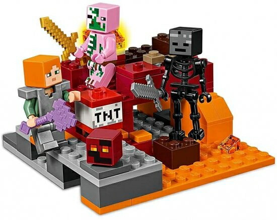 LEGO Minecraft The Nether Fight 21139 レゴ マインクラフトザ