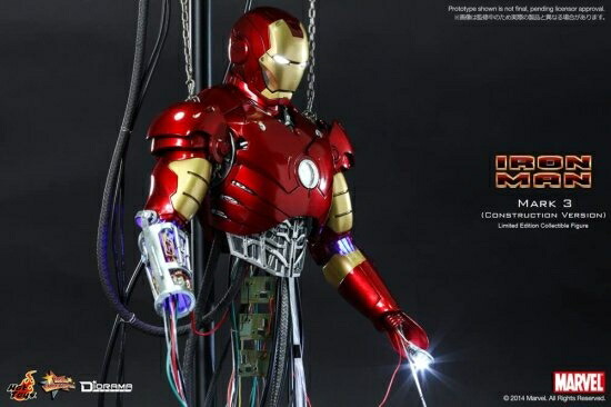 ムービー・マスターピース アイアンマン アイアンマン・マーク3(チューンアップ版) 1/6スケール プラスチ_1