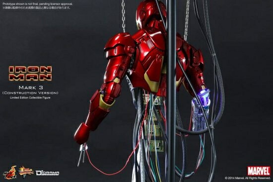 ムービー・マスターピース アイアンマン アイアンマン・マーク3(チューンアップ版) 1/6スケール プラスチ_2