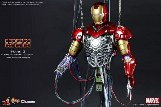 ムービー・マスターピース アイアンマン アイアンマン・マーク3(チューンアップ版) 1/6スケール プラスチ_3
