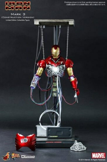 ムービー・マスターピース アイアンマン アイアンマン・マーク3(チューンアップ版) 1/6スケール プラスチ_6