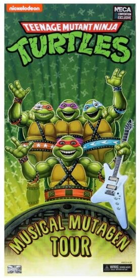 TMNT ティーンエイジ・ミュータント・ニンジャ・タートルズ 1990 ムービーシリーズ ネカ コミコン限定 ア