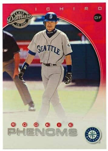 メジャーリーグ シアトル・マリナーズ イチロー Donruss Rookie 2001 Ichiro #251 505/625 トレーディン