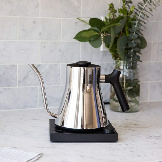 Stagg EKG Electric Pour-Over Kettle For Coffee And Tea, Polished Steel, Variable Temperature Contr_1