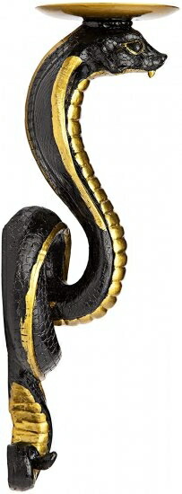 Design Toscano Renenutet Egyptian Cobra Goddess Wall Sconces