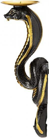 Design Toscano Renenutet Egyptian Cobra Goddess Wall Sconces