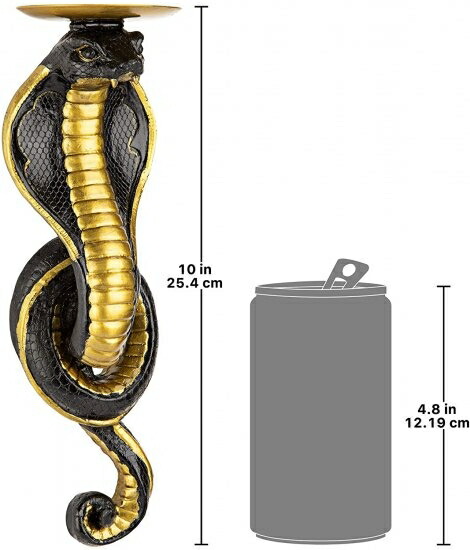Design Toscano Renenutet Egyptian Cobra Goddess Wall Sconces