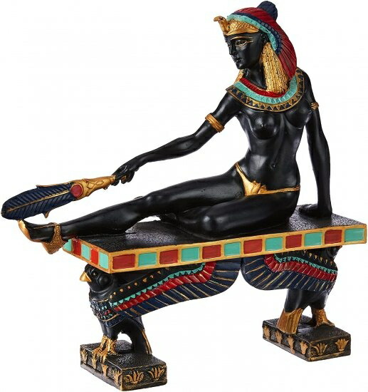 Design Toscano Cleopatra, the Egyptian Queen Statueの通販は 19,199円