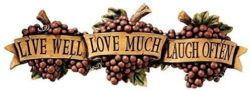 取り扱い店舗 Design Toscano Live-Love-Laugh Wall Sculpture