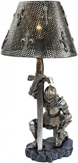 Design Toscano At Battle's End Sculptural Lamp by Design Toscano