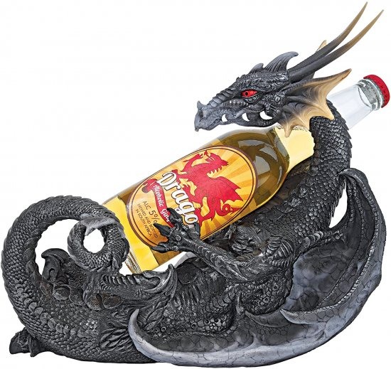 Design Toscano the Thirst Quencher Gothic Dragon Beverage Holder