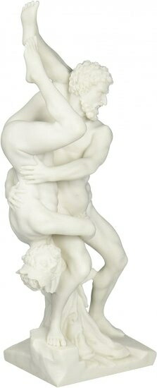 Design Toscano 30cm Hercules & Diomedes Statue Sculpture