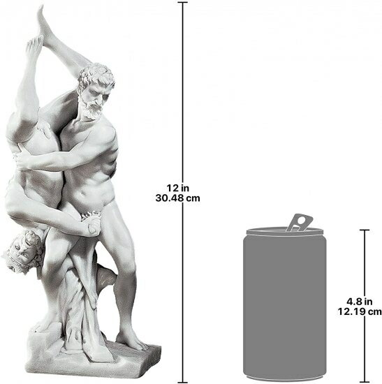 Design Toscano 30cm Hercules &amp; Diomedes Statue Sculpture_4