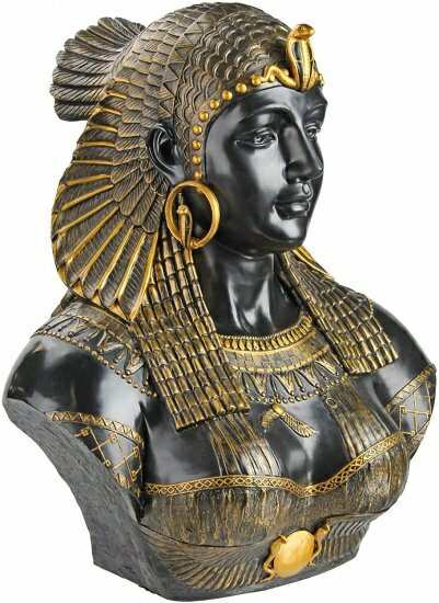古代エジプト クレオパトラ女王 胸像 新古典派 インテリア彫刻 置物オブジェ 彫像/Queen Cleopatra Neocl｜au PAY マーケット