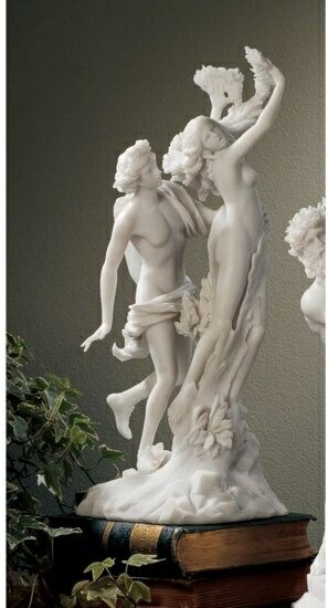 Design Toscano Apollo & Daphne (1622) 接着大理石像 - 2個セット