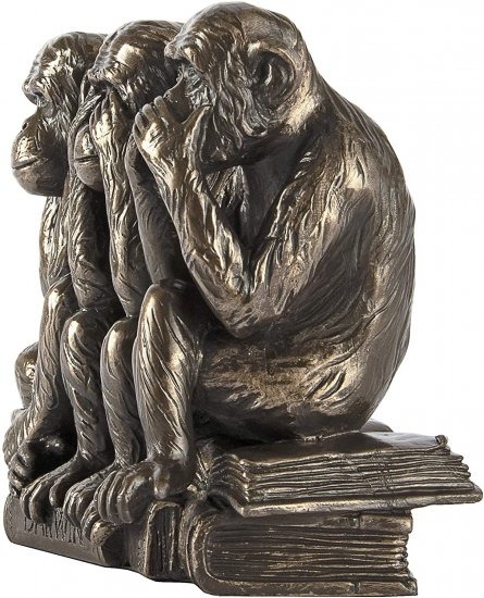 Design Toscano The Hear-No, See-No, Speak-No Evil Monkeys Statue in Faux Bronze