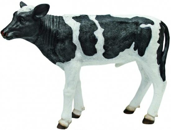 Design Toscano Country Boy Cow Statue