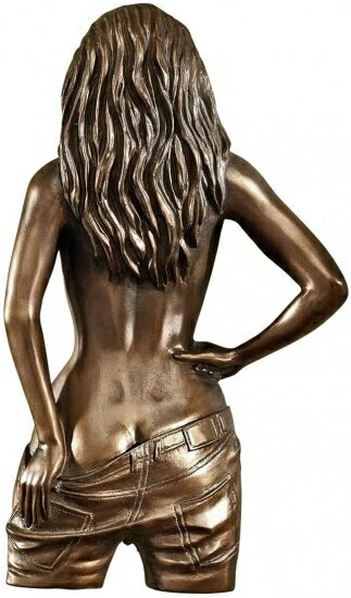 Design Toscano Suzanne Wall Sculpture in Faux Bronze by Design Toscano