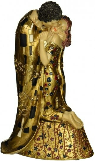 Design Toscano 13 in. The Kiss Statue (1907)