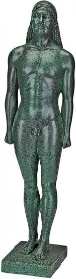 Design Toscano Kouros ギリシャ 男性像 Verdigris