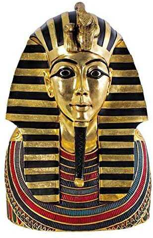 Design Toscano The Golden Shroud of Tutankhamen Egyptian Bust