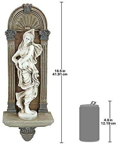 (Seine) - Design Toscano The Seine Water Nymph in Faux Stone