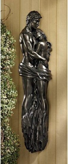 Design Toscano A Moment to Remember Wall Statue