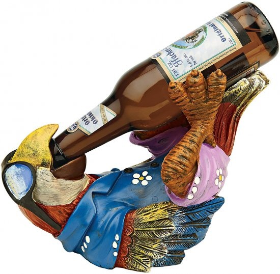 Design Toscano Beer Buddy Tiki Parrot Statue by Design Toscanoの通販は