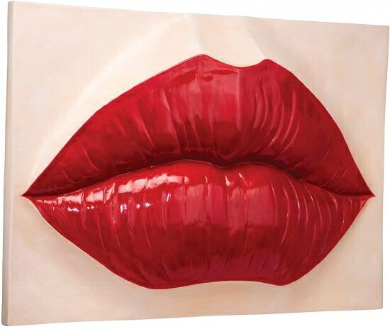 Design Toscano Pop Art Lips Wall Sculpture