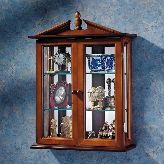Design Toscano Amesbury Manor Wall Curio Cabinet by Design Toscano_6