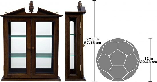 Design Toscano Amesbury Manor Wall Curio Cabinet by Design Toscano_7