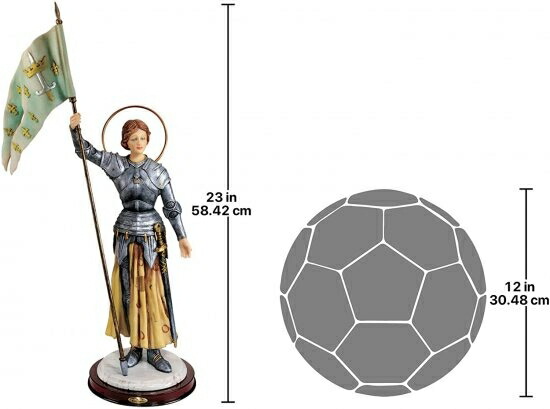 Design Toscano St. Joan of Arc Sculpture_3