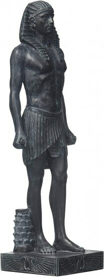 Design Toscano エジプト神オシリス WU77156、9インチ、ブラックの通販は