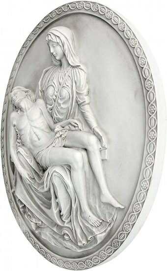 (Single) - Design Toscano Pieta Wall Sculpture