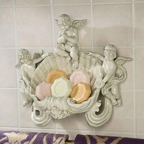 Design Toscano The Cherub Font Wall Sculpture