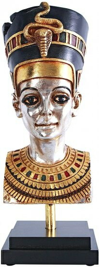 Egyptian Queen Nefertiti Statue on Museum Mount