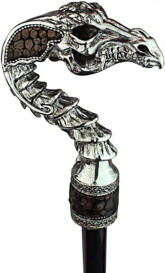 (Drakkar) - Design Toscano Dragons Thorne Drakkar Dragon Gothic Walking Stick Collection
