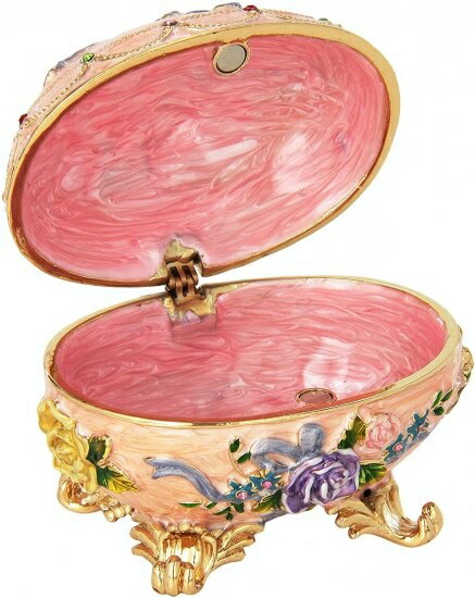 Design Toscano Renaissance Faberge Style Enameled Egg Couleur Rose by Design Toscano_1