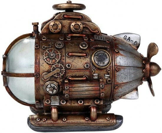Pacific Giftware スチームパンク ノーティラス エクスプローラー 潜水艦 コレクター向け SFファンタジー